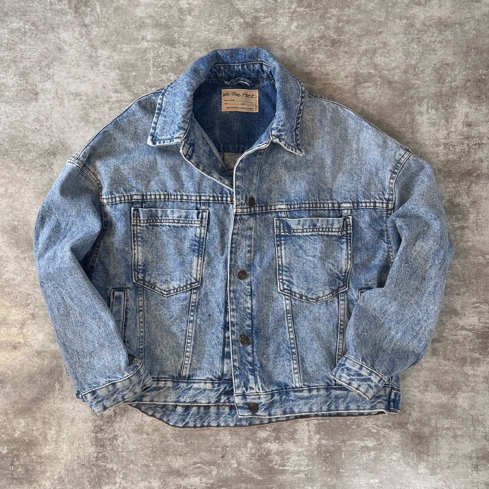 We The Free denim jacket